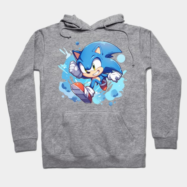 sonic Hoodie by lets find pirate